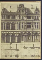 An illustration from Architectvra, oder, Bauung der Antiquen auss dem Vitruuius : woellches sein funff Collummen orden, daer auss mann alle Landts gebreuch vonn Bauuen zu accommodierē : dienstlich fur alle Bawmaystren Maurrer, Stainmetzlen, Schreineren, Bildtshneidren, vnd alle Liebhabernn der Architecturen (1582)