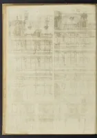 An illustration from Architectvra, oder, Bauung der Antiquen auss dem Vitruuius : woellches sein funff Collummen orden, daer auss mann alle Landts gebreuch vonn Bauuen zu accommodierē : dienstlich fur alle Bawmaystren Maurrer, Stainmetzlen, Schreineren, Bildtshneidren, vnd alle Liebhabernn der Architecturen (1582)