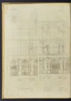 An illustration from Architectvra, oder, Bauung der Antiquen auss dem Vitruuius : woellches sein funff Collummen orden, daer auss mann alle Landts gebreuch vonn Bauuen zu accommodierē : dienstlich fur alle Bawmaystren Maurrer, Stainmetzlen, Schreineren, Bildtshneidren, vnd alle Liebhabernn der Architecturen (1582)