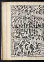 An illustration from Arcus L. Septimii Seueri Aug. anaglypha : cum explicatione Iosephi Mariæ Suaresii, episcopi olim Vasionensis (1676)