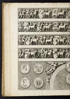 An illustration from Arcus L. Septimii Seueri Aug. anaglypha : cum explicatione Iosephi Mariæ Suaresii, episcopi olim Vasionensis (1676)
