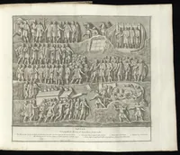 An illustration from Veteres arcus Augustorum triumphis insignes, ex reliquiis quae Romae adhuc supersunt : cum imaginibus triumphalibus restituti (1690)