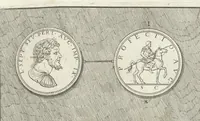 An illustration from Veteres arcus Augustorum triumphis insignes, ex reliquiis quae Romae adhuc supersunt : cum imaginibus triumphalibus restituti (1690)