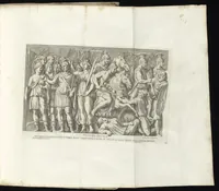 An illustration from Veteres arcus Augustorum triumphis insignes, ex reliquiis quae Romae adhuc supersunt : cum imaginibus triumphalibus restituti (1690)