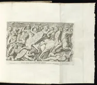 An illustration from Veteres arcus Augustorum triumphis insignes, ex reliquiis quae Romae adhuc supersunt : cum imaginibus triumphalibus restituti (1690)