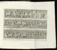 Picture 22 of 24 from Veteres arcus Augustorum triumphis insignes, ex reliquiis quae Romae adhuc supersunt : cum imaginibus triumphalibus restituti (1690), leaf 96