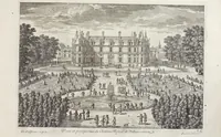 Picture 26 of 42 from Receuille des plus belles veües des maisons royales de France (1680), leaf 182