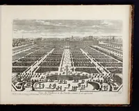 An illustration from Receuille des plus belles veües des maisons royales de France (1680)