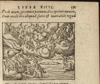 Picture 16 of 17 from Pvb. Ovidii Nasonis Metamorphoseon libri XV : post omnes omnium editiones emendati, & recens cum scholiis in margine, ac breuissimis in singulas quasque fabulas argumentis illustrati, tum artificiosis picturis : in gratiam studiosae iuuentutis, nunc primum editis : cum indice fabularum copiosissimo (1583), leaf 534