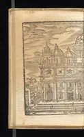 Picture 3 of 35 from Le cose meravigliose dell'alma città di Roma : doue si tratta delle chiese, stationi, reliquie, corpi santi, che vi sono : e diuersi maritaggi di pouere zitelle, che si fanno : con la guida romana, che insegna facilmente à forastieri di ritrouare le cose più notabili di Roma : li nomi de' sommi pontefici, imperatori, & altri principi christiani : con le principali poste d'Italia : con aggiunta d'altre cose fatte da Clemente VIII. Paolo V. e di Vrb. VIII. di F.M. : con le sette merauiglie del mondo, & altre cose notabili (1650), leaf 13