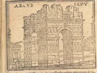 Picture 20 of 35 from Le cose meravigliose dell'alma città di Roma : doue si tratta delle chiese, stationi, reliquie, corpi santi, che vi sono : e diuersi maritaggi di pouere zitelle, che si fanno : con la guida romana, che insegna facilmente à forastieri di ritrouare le cose più notabili di Roma : li nomi de' sommi pontefici, imperatori, & altri principi christiani : con le principali poste d'Italia : con aggiunta d'altre cose fatte da Clemente VIII. Paolo V. e di Vrb. VIII. di F.M. : con le sette merauiglie del mondo, & altre cose notabili (1650), leaf 69