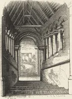 An illustration from An attempt to discriminate the styles of architecture in England : from the Conquest to the Reformation ; with a sketch of the Grecian and Roman orders /by the late Thomas Rickman (1881)