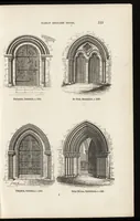 Picture 87 of 323 from An attempt to discriminate the styles of architecture in England : from the Conquest to the Reformation ; with a sketch of the Grecian and Roman orders /by the late Thomas Rickman (1881), leaf 148