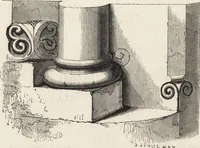 An illustration from An attempt to discriminate the styles of architecture in England : from the Conquest to the Reformation ; with a sketch of the Grecian and Roman orders /by the late Thomas Rickman (1881)