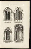 Picture 93 of 323 from An attempt to discriminate the styles of architecture in England : from the Conquest to the Reformation ; with a sketch of the Grecian and Roman orders /by the late Thomas Rickman (1881), leaf 152