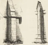 An illustration from An attempt to discriminate the styles of architecture in England : from the Conquest to the Reformation ; with a sketch of the Grecian and Roman orders /by the late Thomas Rickman (1881)