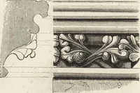 An illustration from An attempt to discriminate the styles of architecture in England : from the Conquest to the Reformation ; with a sketch of the Grecian and Roman orders /by the late Thomas Rickman (1881)