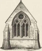 An illustration from An attempt to discriminate the styles of architecture in England : from the Conquest to the Reformation ; with a sketch of the Grecian and Roman orders /by the late Thomas Rickman (1881)
