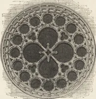 An illustration from An attempt to discriminate the styles of architecture in England : from the Conquest to the Reformation ; with a sketch of the Grecian and Roman orders /by the late Thomas Rickman (1881)