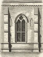 An illustration from An attempt to discriminate the styles of architecture in England : from the Conquest to the Reformation ; with a sketch of the Grecian and Roman orders /by the late Thomas Rickman (1881)