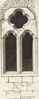 An illustration from An attempt to discriminate the styles of architecture in England : from the Conquest to the Reformation ; with a sketch of the Grecian and Roman orders /by the late Thomas Rickman (1881)