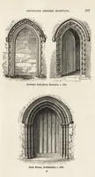 An illustration from An attempt to discriminate the styles of architecture in England : from the Conquest to the Reformation ; with a sketch of the Grecian and Roman orders /by the late Thomas Rickman (1881)