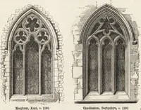 Picture 168 of 323 from An attempt to discriminate the styles of architecture in England : from the Conquest to the Reformation ; with a sketch of the Grecian and Roman orders /by the late Thomas Rickman (1881), leaf 234