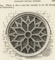 Picture 177 of 323 from An attempt to discriminate the styles of architecture in England : from the Conquest to the Reformation ; with a sketch of the Grecian and Roman orders /by the late Thomas Rickman (1881), leaf 240