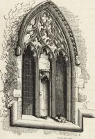 An illustration from An attempt to discriminate the styles of architecture in England : from the Conquest to the Reformation ; with a sketch of the Grecian and Roman orders /by the late Thomas Rickman (1881)