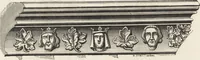 An illustration from An attempt to discriminate the styles of architecture in England : from the Conquest to the Reformation ; with a sketch of the Grecian and Roman orders /by the late Thomas Rickman (1881)