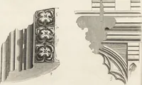 An illustration from An attempt to discriminate the styles of architecture in England : from the Conquest to the Reformation ; with a sketch of the Grecian and Roman orders /by the late Thomas Rickman (1881)