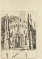 An illustration from An attempt to discriminate the styles of architecture in England : from the Conquest to the Reformation ; with a sketch of the Grecian and Roman orders /by the late Thomas Rickman (1881)