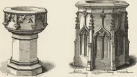 Picture 233 of 323 from An attempt to discriminate the styles of architecture in England : from the Conquest to the Reformation ; with a sketch of the Grecian and Roman orders /by the late Thomas Rickman (1881), leaf 288