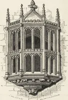 An illustration from An attempt to discriminate the styles of architecture in England : from the Conquest to the Reformation ; with a sketch of the Grecian and Roman orders /by the late Thomas Rickman (1881)