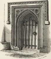 An illustration from An attempt to discriminate the styles of architecture in England : from the Conquest to the Reformation ; with a sketch of the Grecian and Roman orders /by the late Thomas Rickman (1881)
