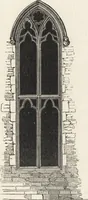 An illustration from An attempt to discriminate the styles of architecture in England : from the Conquest to the Reformation ; with a sketch of the Grecian and Roman orders /by the late Thomas Rickman (1881)
