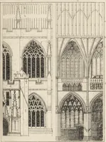 An illustration from An attempt to discriminate the styles of architecture in England : from the Conquest to the Reformation ; with a sketch of the Grecian and Roman orders /by the late Thomas Rickman (1881)