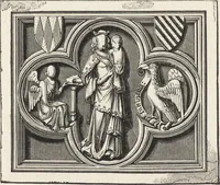 An illustration from An attempt to discriminate the styles of architecture in England : from the Conquest to the Reformation ; with a sketch of the Grecian and Roman orders /by the late Thomas Rickman (1881)