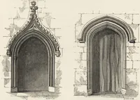Picture 263 of 323 from An attempt to discriminate the styles of architecture in England : from the Conquest to the Reformation ; with a sketch of the Grecian and Roman orders /by the late Thomas Rickman (1881), leaf 324