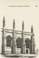 An illustration from An attempt to discriminate the styles of architecture in England : from the Conquest to the Reformation ; with a sketch of the Grecian and Roman orders /by the late Thomas Rickman (1881)