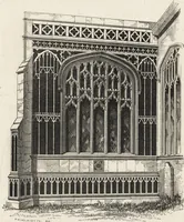 An illustration from An attempt to discriminate the styles of architecture in England : from the Conquest to the Reformation ; with a sketch of the Grecian and Roman orders /by the late Thomas Rickman (1881)