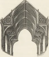 An illustration from An attempt to discriminate the styles of architecture in England : from the Conquest to the Reformation ; with a sketch of the Grecian and Roman orders /by the late Thomas Rickman (1881)