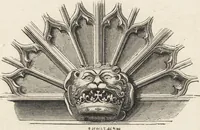An illustration from An attempt to discriminate the styles of architecture in England : from the Conquest to the Reformation ; with a sketch of the Grecian and Roman orders /by the late Thomas Rickman (1881)