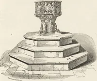 An illustration from An attempt to discriminate the styles of architecture in England : from the Conquest to the Reformation ; with a sketch of the Grecian and Roman orders /by the late Thomas Rickman (1881)