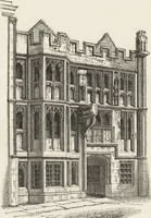 An illustration from An attempt to discriminate the styles of architecture in England : from the Conquest to the Reformation ; with a sketch of the Grecian and Roman orders /by the late Thomas Rickman (1881)