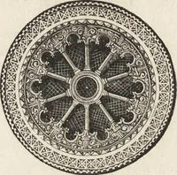 An illustration from An attempt to discriminate the styles of architecture in England : from the Conquest to the Reformation ; with a sketch of the Grecian and Roman orders /by the late Thomas Rickman (1881)