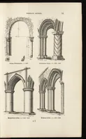 An illustration from An attempt to discriminate the styles of architecture in England : from the Conquest to the Reformation ; with a sketch of the Grecian and Roman orders /by the late Thomas Rickman (1881)