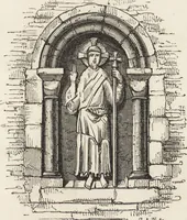 An illustration from An attempt to discriminate the styles of architecture in England : from the Conquest to the Reformation ; with a sketch of the Grecian and Roman orders /by the late Thomas Rickman (1881)