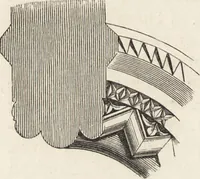 An illustration from An attempt to discriminate the styles of architecture in England : from the Conquest to the Reformation ; with a sketch of the Grecian and Roman orders /by the late Thomas Rickman (1881)