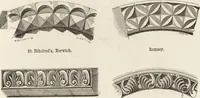 An illustration from An attempt to discriminate the styles of architecture in England : from the Conquest to the Reformation ; with a sketch of the Grecian and Roman orders /by the late Thomas Rickman (1881)
